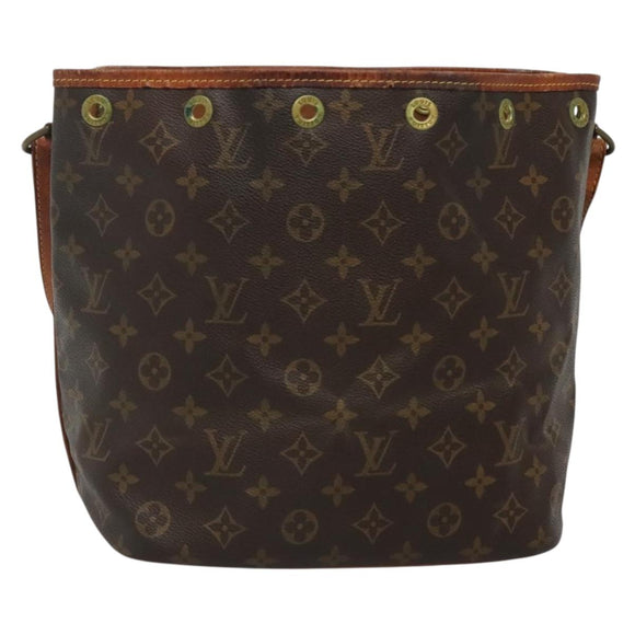 LOUIS VUITTON Monogram Petit Noe Shoulder Bag M42226 LV Auth 141439