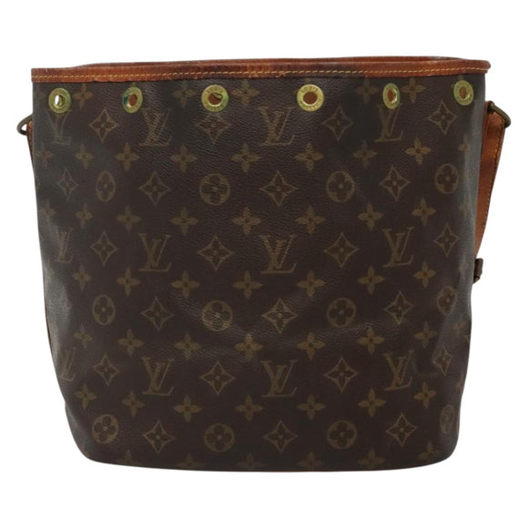 LOUIS VUITTON Monogram Petit Noe Shoulder Bag M42226 LV Auth 141439