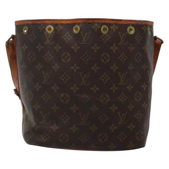 LOUIS VUITTON Monogram Petit Noe Shoulder Bag M42226 LV Auth 141439