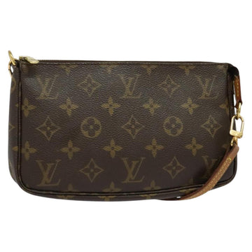 LOUIS VUITTON Monogram Pochette Accessoires Pouch M51980 LV Auth 141442
