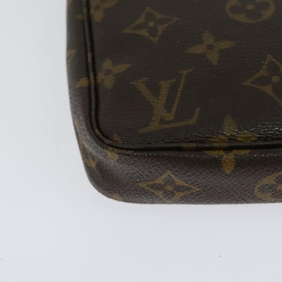 LOUIS VUITTON Monogram Pochette Accessoires Pouch M51980 LV Auth 141442