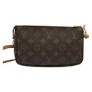 LOUIS VUITTON Monogram Pochette Accessoires Pouch M51980 LV Auth 141442-2