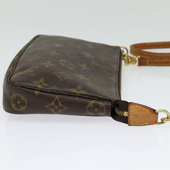 LOUIS VUITTON Monogram Pochette Accessoires Pouch M51980 LV Auth 141442