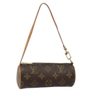 LOUIS VUITTON Monogram Papillon Pouch LV Auth 141444-1
