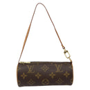 LOUIS VUITTON Monogram Papillon Pouch LV Auth 141444-13