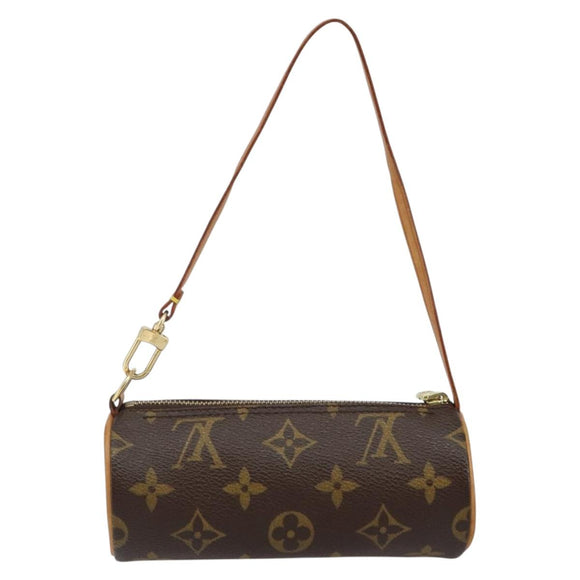 LOUIS VUITTON Monogram Papillon Pouch LV Auth 141444