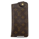 LOUIS VUITTON Monogram Etui Lunette MM Glasses Case M66544 LV Auth 141445-13