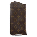 LOUIS VUITTON Monogram Etui Lunette MM Brillenetui M66544 LV Auth 141445-2