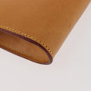 LOUIS VUITTON Nomad Leather Bucket PM Pouch Beige LV Auth 141449-15