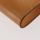 LOUIS VUITTON Nomad Leather Bucket PM Pouch Beige LV Auth 141449-16
