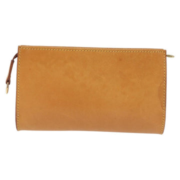 LOUIS VUITTON Nomad Leather Bucket PM Pouch Beige LV Auth 141449 - 0