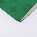 LOUIS VUITTON Monogram Everyday Portefeuille Brazza Green M80801 LV Auth 141451-16
