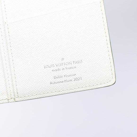 LOUIS VUITTON Monogram Everyday Portefeuille Brazza Green M80801 LV Auth 141451