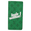 LOUIS VUITTON Monogram Everyday Portefeuille Brazza Green M80801 LV Auth 141451-13