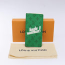 LOUIS VUITTON Monogram Everyday Portefeuille Brazza Green M80801 LV Auth 141451-12