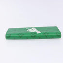 LOUIS VUITTON Monogram Everyday Portefeuille Brazza Green M80801 LV Auth 141451-4
