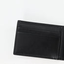 GUCCI GG Emboss Bifold Wallet Black 625559 Auth 141453M-18