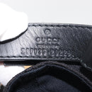 GUCCI Web Sherry Line GG Canvas Cap M Black Red Green 200035 Auth 141454-17