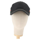 GUCCI Web Sherry Line GG Canvas Cap M Black Red Green 200035 Auth 141454-2