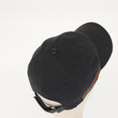 GUCCI Web Sherry Line GG Canvas Cap M Black Red Green 200035 Auth 141454-6