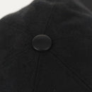 GUCCI Web Sherry Line GG Canvas Cap M Black Red Green 200035 Auth 141454-7