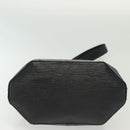 LOUIS VUITTON Epi Sac Depaule PM Shoulder Bag Black M80157 LV Auth 141472-7