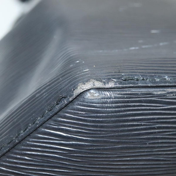 LOUIS VUITTON Epi Sac Depaule PM Shoulder Bag Black M80157 LV Auth 141472