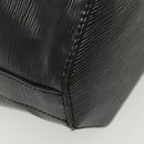 LOUIS VUITTON Epi Sac Depaule PM Shoulder Bag Black M80157 LV Auth 141472-15