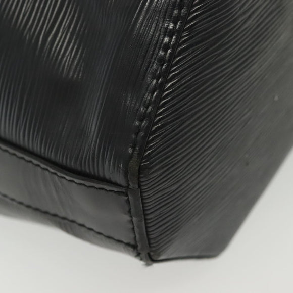LOUIS VUITTON Epi Sac Depaule PM Shoulder Bag Black M80157 LV Auth 141472