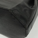 LOUIS VUITTON Epi Sac Depaule PM Shoulder Bag Black M80157 LV Auth 141472-16