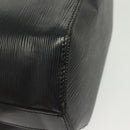 LOUIS VUITTON Epi Sac Depaule PM Shoulder Bag Black M80157 LV Auth 141472-17