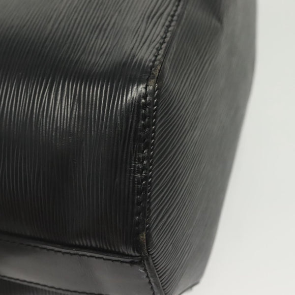 LOUIS VUITTON Epi Sac Depaule PM Shoulder Bag Black M80157 LV Auth 141472