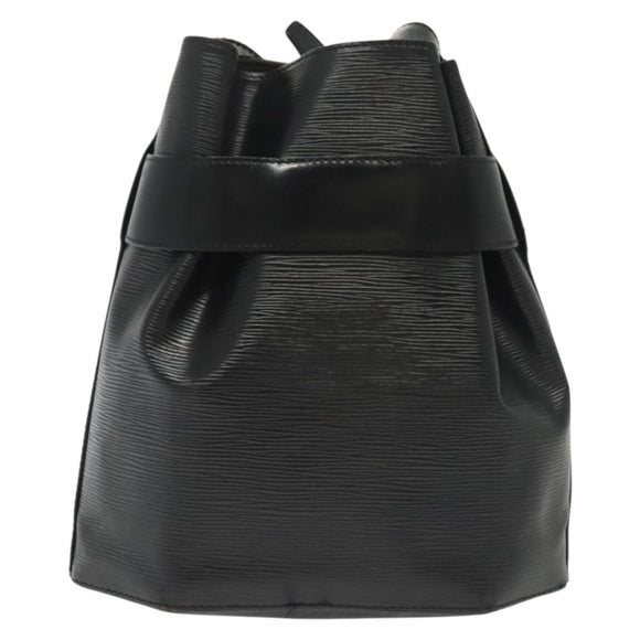 LOUIS VUITTON Epi Sac Depaule PM Shoulder Bag Black M80157 LV Auth 141472