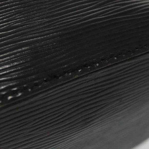 LOUIS VUITTON Epi Sac Depaule PM Shoulder Bag Black M80157 LV Auth 141472