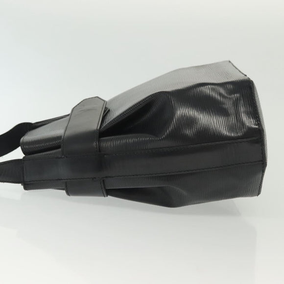 LOUIS VUITTON Epi Sac Depaule PM Shoulder Bag Black M80157 LV Auth 141472