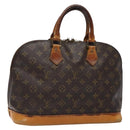 LOUIS VUITTON Monogram Alma Hand Bag M51130 LV Auth 141474-1