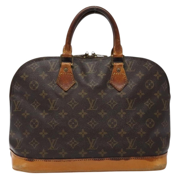 LOUIS VUITTON Monogram Alma Hand Bag M51130 LV Auth 141474