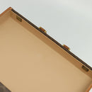 CELINE Macadam Canvas Trunk PVC Leather Brown Gold Auth 141482A-25