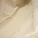 CHANEL New Travel line Hand Bag Beige Silver CC Auth 141486-11