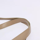 CHANEL New Travel line Hand Bag Nylon Beige Silver CC Auth 141486-8