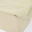 LOUIS VUITTON Monogram Vernis Reade PM Hand Bag Perle M91336 LV Auth 141487-9