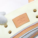 LOUIS VUITTON Monogram Vernis Reade PM Hand Bag Perle M91336 LV Auth 141487-17