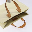 LOUIS VUITTON Monogram Vernis Reade PM Hand Bag Perle M91336 LV Auth 141487-6