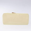 LOUIS VUITTON Monogram Vernis Reade PM Hand Bag Perle M91336 LV Auth 141487-5