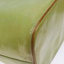 LOUIS VUITTON Monogram Vernis Houston Hand Bag Baby Blue M91005 LV Auth 141488-16