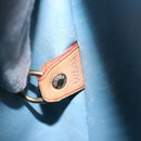 LOUIS VUITTON Monogram Vernis Houston Hand Bag Baby Blue M91005 LV Auth 141488-12