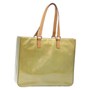 LOUIS VUITTON Monogram Vernis Columbus Tote Bag Gris M91028 LV Auth 141489-1