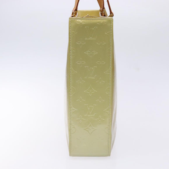 LOUIS VUITTON Monogram Vernis Columbus Tote Bag Gris M91028 LV Auth 141489