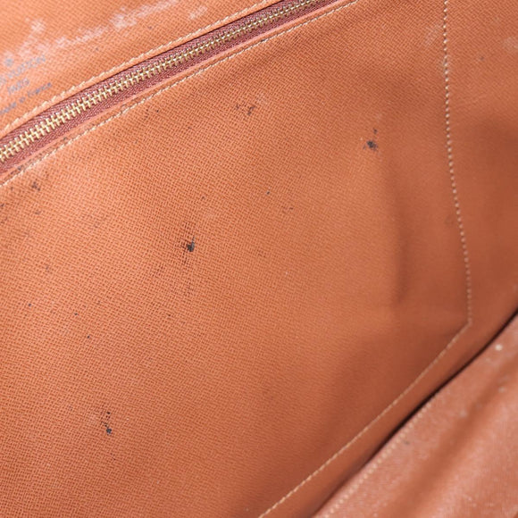 LOUIS VUITTON Monogram Sac Weekend PM Hand Bag M42425 LV Auth 141490