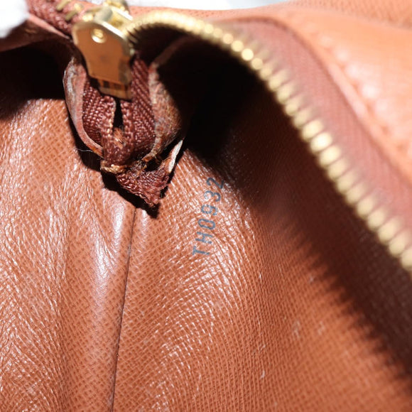 LOUIS VUITTON Monogram Sac Weekend PM Hand Bag M42425 LV Auth 141490